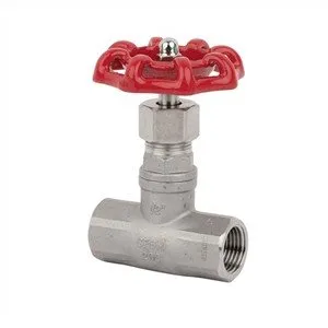 Supapă cu glob din oțel inoxidabil înșurubat